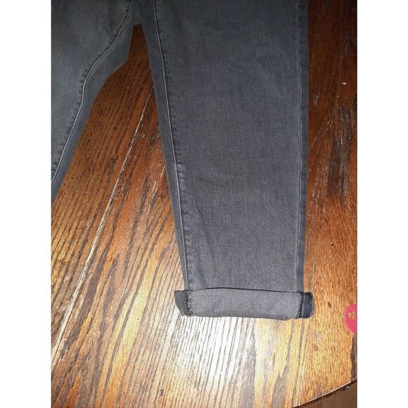 New Size 10 Maternity Isabel Maternity  Faded Black Denim Jeans NWT - Picture 2 of 7